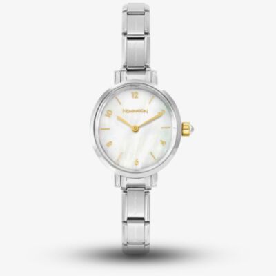 Nomination Paris Silver Mother Of Pearl Dial Watch 076040/008