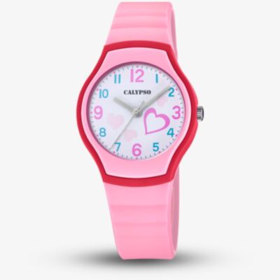 Calypso Girls Sweet Time Heart Watch K5806/2