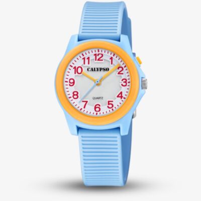 Calypso Unisex Blue & Yellow Watch K5823/3