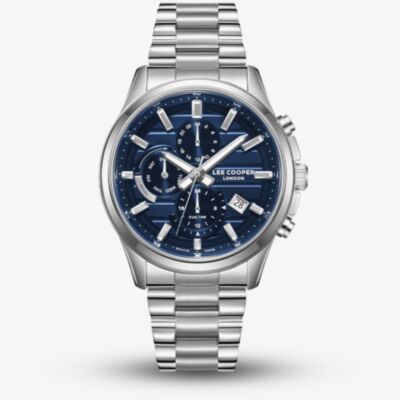 Lee Cooper Mens Blue Dial Bracelet Watch LC08451.390