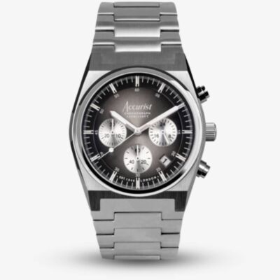 Accurist Origin Gunmetal Chronograph Watch 70004X