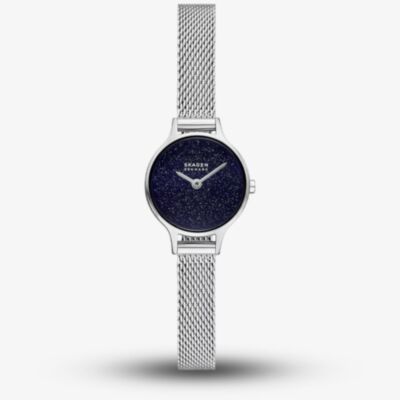 Skagen Ladies Anita Micro Blue Dial Slim Watch SKW3172