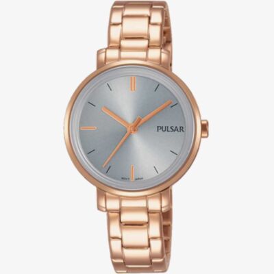 Pulsar Ladies Rose Gold Plated Attitude Watch PH8362X1