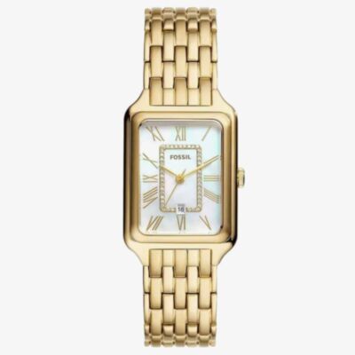 Fossil Raquel Ladies Gold Tone Mother of Pearl Watch ES5304