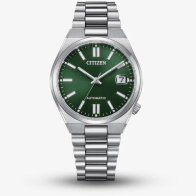 Citizen Mens Tsuyosa Automatic Green Dial Watch NJ0200-50X