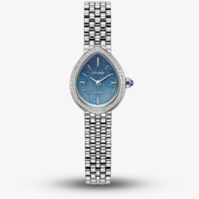 Citizen Ladies Limited Edition Citizen L Rainell Teardrop Blue Dial Bracelet EX1540-58L
