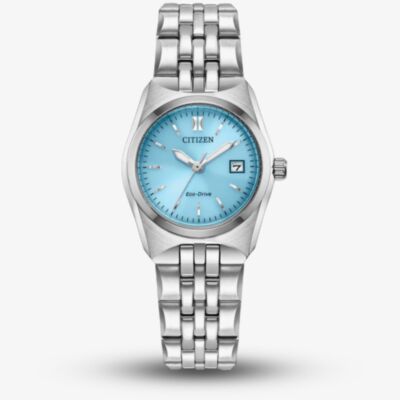 Citizen Ladies Corso Blue Dial Bracelet Watch EW2291-51L