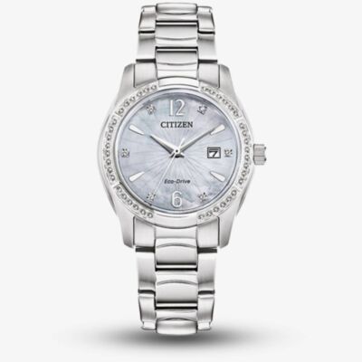 Citizen Ladies Eco-Drive Silhouette Crystal Set Watch EW2570-58N