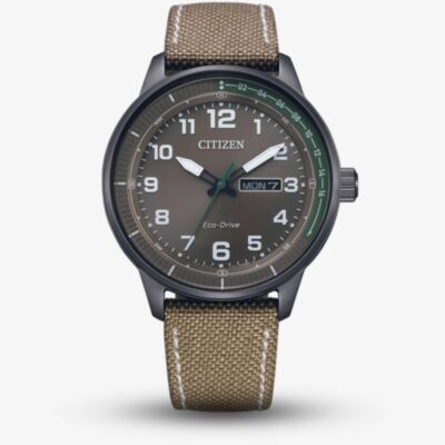 Citizen Weekender Eco-Drive Beige Watch BM8595-16H