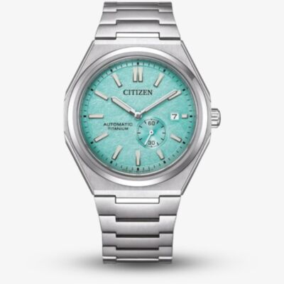 Citizen Tsuyosa Super Titanium Turquoise Automatic Watch NJ0180-80M