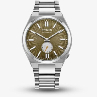 Citizen Mens Tsuyosa Small Seconds Green Dial Watch NK5010-51X