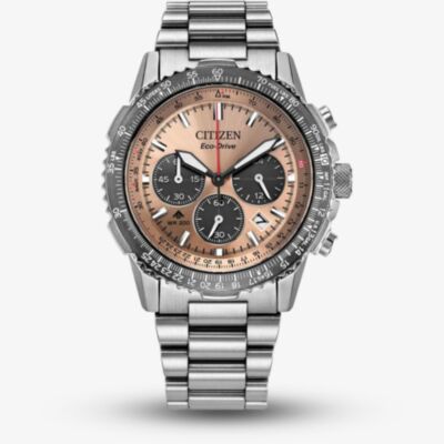 Citizen Mens Promaster Air Navihawk Pink Chronograph Watch CA4664-60X