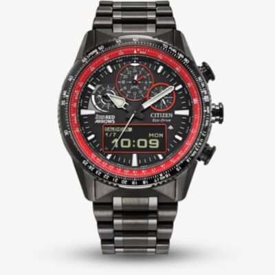 Citizen Mens Limited Edition Red Arrows Promaster Skyhawk Bracelet Watch JV2007-52E