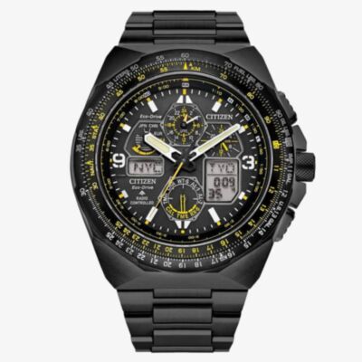 Citizen Mens Skyhawk Yellow & Black Watch JY8127-59E