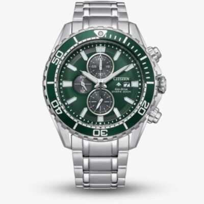 Citizen Mens Promaster Diver Eco-Drive Chronograph Watch CA0820-50X