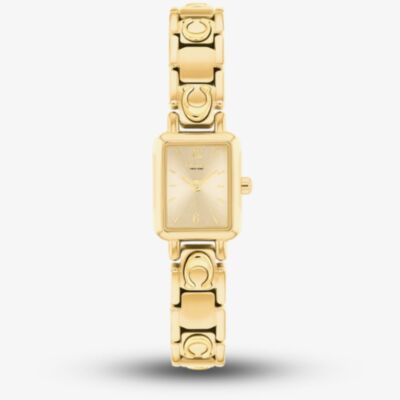 Coach Ladies Mara Gold Plated Bracelet Watch 14504672
