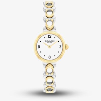 Coach Ladies Iris Two Tone Bracelet Watch 14504653
