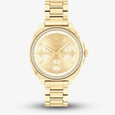 Coach Ladies Kitt Gold Tone Bracelet Watch 14504393