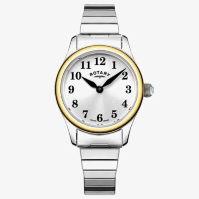 Rotary Expander Silver & Gold Plated Watch LB05761/22