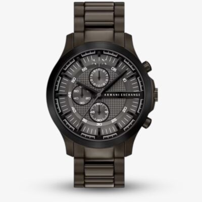 Armani Exchange Mens Hampton Black Bracelet Watch AX2467
