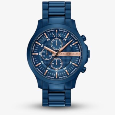 Armani Exchange Mens Hampton Blue Bracelet Watch AX2468