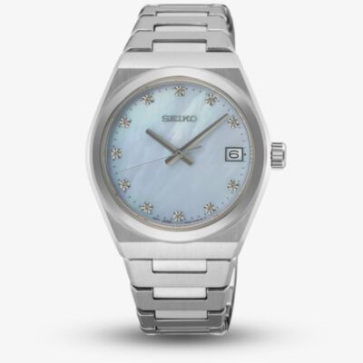 Seiko Ladies Classic Light Blue Dial Watch SUR603P1