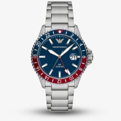 Emporio Armani Mens World Explorer Blue Watch AR11590