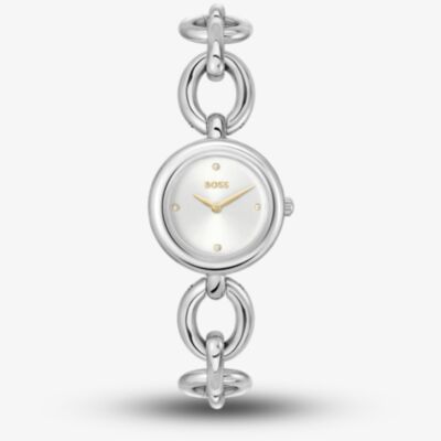 BOSS Ladies Live Silver Link Watch 1502791