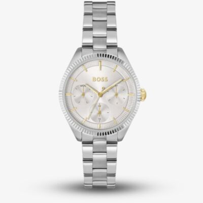 BOSS Ladies Sage Sport Silver Dial Bracelet Watch 1502800