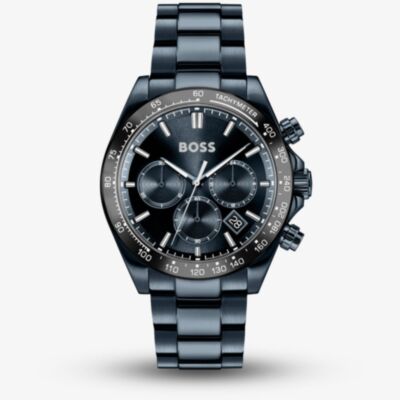 BOSS Mens Hero 2.0 Blue Black Tone Chronograph Watch 1514270