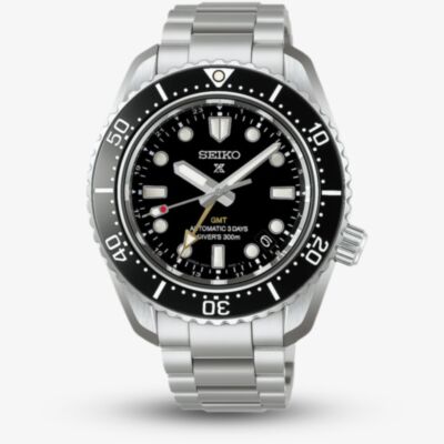Seiko Mens Prospex Diver 1968 Heritage GMT Black Dial Watch HBC002J1