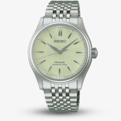 Seiko Presage Classic Series ‘Wakatake Iro’ Green Dial Bracelet Watch HCC002J1