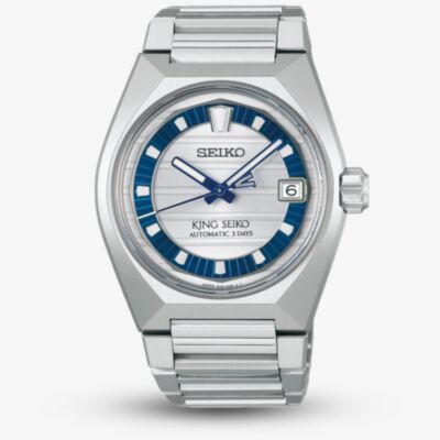 Seiko Mens King Seiko VANAC Limited Edition 145th Anniversary White Dial Watch HKF004J1