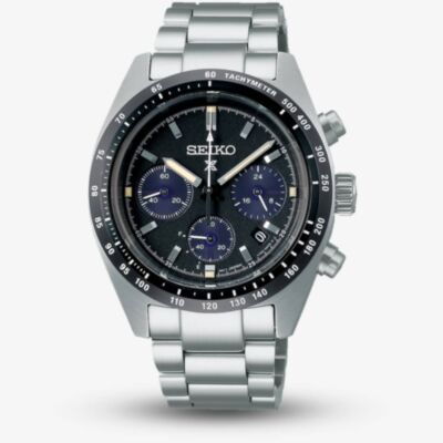 Seiko Mens Prospex Speedtimer Solar 1969 Recreation Watch SSC819P1