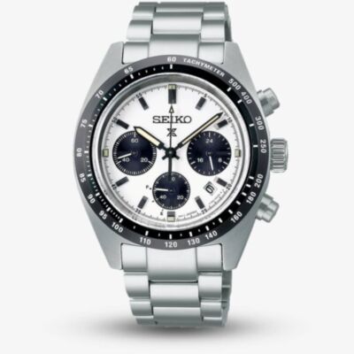 Seiko Mens Prospex Speedtimer Solar 1969 Recreation Watch SSC813P1