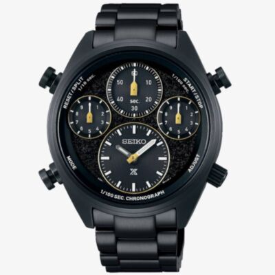Seiko Mens Prospex One Hundredth Of A Second 2023 World Athletics Limited Edition Speedtimer Watch SFJ007P1