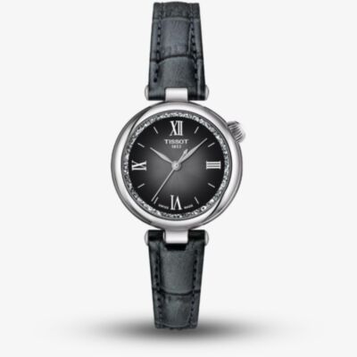 Tissot Ladies Desire Grey Leather Strap Watch T152.010.16.038.00