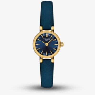 Tissot Ladies Lovely Blue Dial Leather Strap Watch T140.009.36.041.00