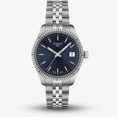 Tissot Ladies Ballade Blue Sunray Dial Date Watch T156.210.11.041.00