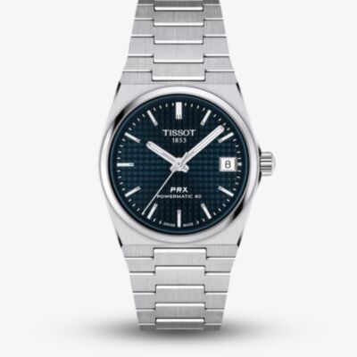 Tissot Unisex PRX Powermatic 80 Blue Dial Stainless Steel Bracelet Watch T137.207.11.041.00