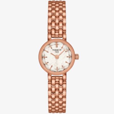 Tissot Lovely Round Rose Gold Plated Watch T140.009.33.111.00