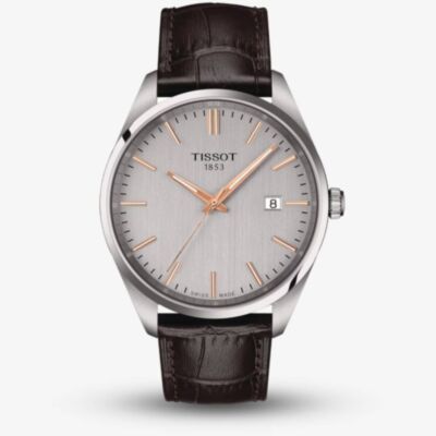 Tissot PR 100 Brown Leather Watch T1504101603100