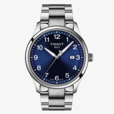 Tissot Mens T-Sport Gent XL Classic Blue Dial Bracelet Watch T116.410.11.047.00