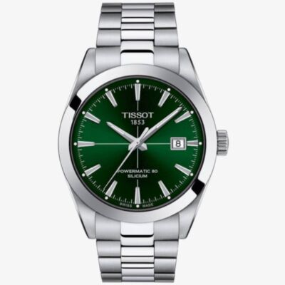Tissot Mens Green Powermatic Watch T127.407.11.091.01