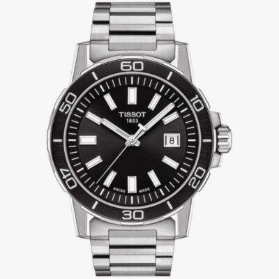 Tissot Mens Black Supersport Watch T125.610.11.051.00