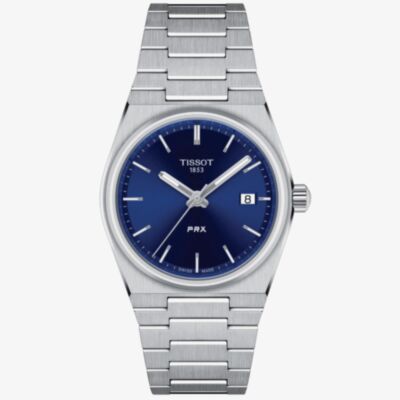 Tissot Unisex PRX 35mm Navy Dial Watch T137.210.11.041.00