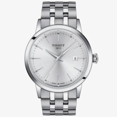 Tissot Classic Dream Silver Two Tone Watch T129.410.11.031.00