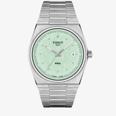 Tissot Mens PRX Green Dial Watch T137.410.11.091.01