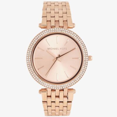 Michael Kors Darci Rose Gold Plated Bracelet Watch MK3192