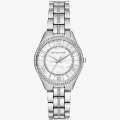 Michael Kors Ladies Mini Lauryn Mother Of Pearl Watch MK3900